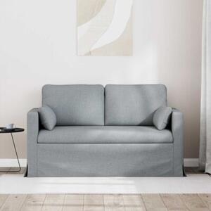 Nowoczesna sofa moduÅowa w kolorze jasnoszarym z ergonomicznym wsparciem