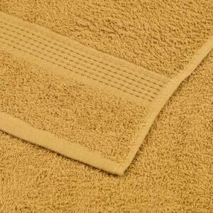 Ręczniki do rąk frogn 2 szt. złoty 50x100 cm 360 g/m²