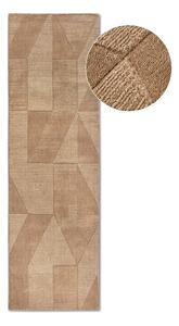 Beżowy wełniany chodnik tkany ręcznie 80x250 cm Ursule – Villeroy&Boch