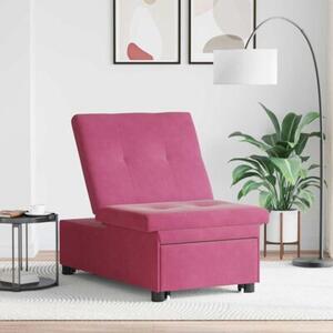 Nowoczesna sofa z funkcjÄ spania w kolorze czerwonego wina z aksamitnym wykoÅczeniem