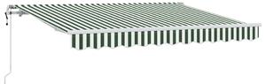 Markiza zwijana Zielony 350 x 200 cm tkanina