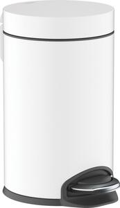 Hansgrohe AddStoris - Kosz na śmieci 3 l, Soft Close, biały matowy 41775700