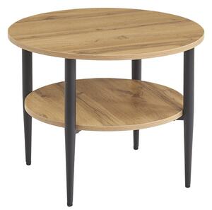 OkrÄ gÅy nowoczesny stolik kawowy z pÃ³ÅkÄ fi 60 cm loft Simples dÄ b