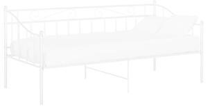 Rama sofy, biała, metalowa, 90x200 cm