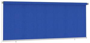 Roleta zewnętrzna, 350x140 cm, niebieska, HDPE