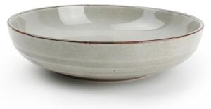 Zielony głęboki kamionkowy talerz ø 22 cm Artisan – Salt&Pepper