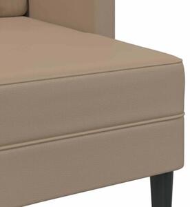 Sofa 2-osobowa z szezlongiem w ksztaÅcie litery l cappuccino