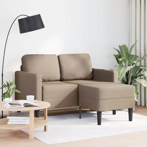 Sofa 2-osobowa z szezlongiem w ksztaÅcie litery l cappuccino