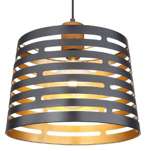 Globo Lampa wisząca Ablona, możliwość ściemniania, czarny, salon / jadalnia, metal, nowoczesny
