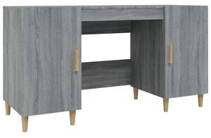Biurko, szary dÄ b sonoma, 140x50x75 cm, materiaÅ drewnopochodny
