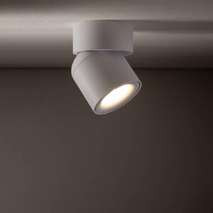 Reflektor sufitowy Oscar, biały, aluminium, wysokość 13,5 cm, GU10 Oscar Nowodvorski Lighting, możliwość ściemniania, biały / opal, aluminium