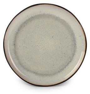 Czarny/beżowy kamionkowy talerz deserowy ø 21,5 cm Lunar – Salt&Pepper