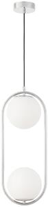 NOWOCZESNA LAMPA WISZĄCA CHROMOWANA VERO 2B