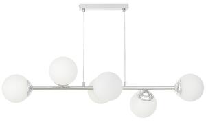 NOWOCZESNA LAMPA WISZĄCA CHROMOWANA FINO W6