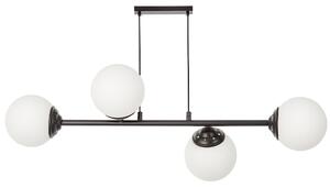 NOWOCZESNA LAMPA WISZĄCA CZARNA FINO W4