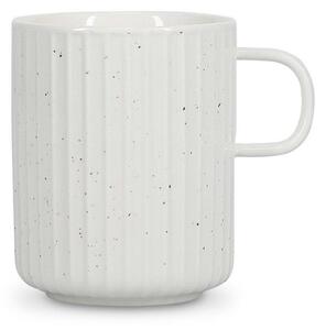Biały kubek new bone china 410 ml Ora Gloss – Salt&Pepper