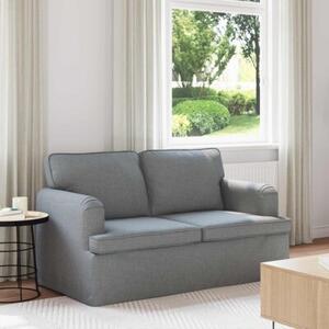 Modularna kanapa jasnoszara z ergonomicznym designem