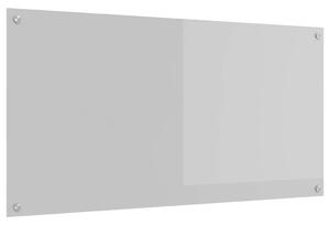 Panel kuchenny Jasnoszary 120 x 60 cm szkło hartowane