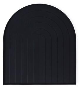 Czarna silikonowa podkładka do naczyń 40x36 cm – OYOY Living Design