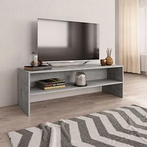 Minimalistyczna szafka rtv z półka beton N1-N34