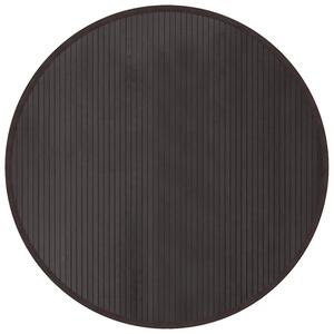 Ciemnobrązowy stylowy dywanik 100 cm Z3-D68