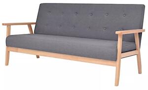 Ciemnoszara sofa do salonu F1-P51