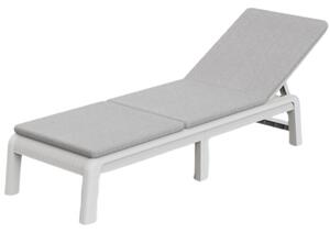 Leżak KETER Atlas Sunlounger 271481 Biały + Jasny szary
