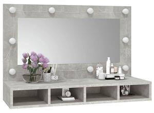 Toaletka z przegródkami na biurko beton - Arvola 3X