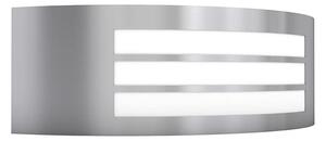 Minimalistyczny srebrny kinkiet zewnętrzny - O-004-Kembos