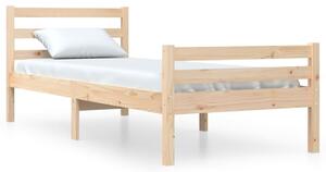Rama łóżka, lite drewno, 90 x 200 cm