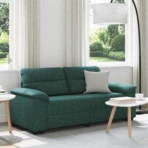 Sofa 2-osobowa, ciemnozielona, 180x81x84 cm, tkaninÄ