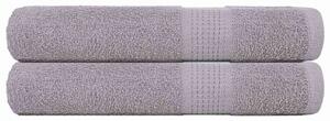 Ręczniki do sauny frogn 2 szt. szare 80x200 cm 360 g/m²