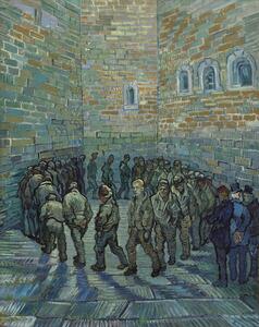 Reprodukcja The Exercise Yard or The Convict Prison 1890, Vincent van Gogh