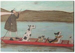 Obraz na płótnie Sam Toft - Woofing Along on the Rinver