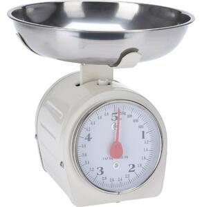 EH Mechaniczna waga kuchenna 5 kg, biała