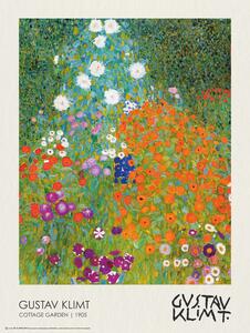 Plakat, Obraz Cottage Garden 1905, Gustav Klimt