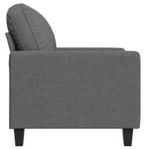 Fotel, ciemnoszary, 60 cm, obity tkaninÄ