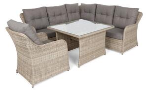 Zestaw mebli ogrodowych HOME & GARDEN Bergamo 562354 Beżowy