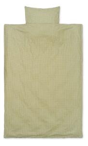 Ferm Living - Check Bedding 140x200 Lemon/Olive