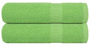 Ręczniki do rąk, frogn, 2 szt, zielone jabłko, 50x100 cm, 360 g/m²