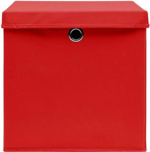 Zestaw czerwonych składanych pudełek 4 sztuki - Dazo 4X