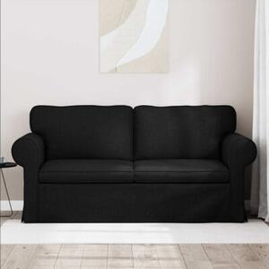ModuÅowa kanapa w minimalistycznym stylu z czarnÄ tapicerkÄ
