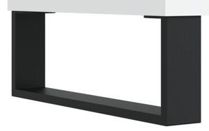 Szafka łazienkowa, biała, 30x30x100 cm, materiał drewnopochodny