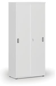Szafa z drzwiami przesuwnymi PRIMO WHITE, 1781 x 800 x 420 mm, biały