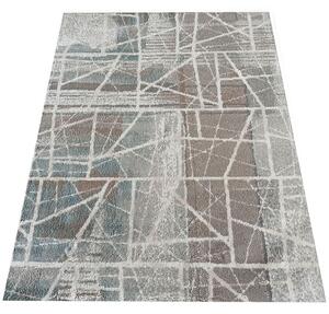 Prostokątny dywan w nowoczesne wzory - Fivo 5X
