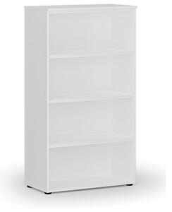 Regał biurowy PRIMO WHITE, 1434 x 800 x 420 mm, biały