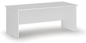 Biurko biurowe proste PRIMO WHITE, 1800 x 800 mm, białe