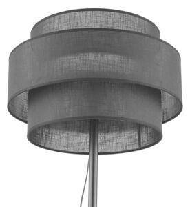 Lampa podłogowa TK Lighting CALISTO Black 5896, metalowa z abażurem, E27 LED do 15W, nowoczesna do salonu i sypialni 155 cm
