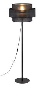 Lampa podłogowa TK Lighting CALISTO Black 5896, metalowa z abażurem, E27 LED do 15W, nowoczesna do salonu i sypialni 155 cm