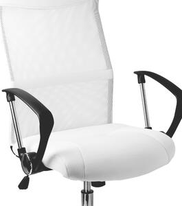 Krzesło biurowe Deluxe Białe Z Siatką